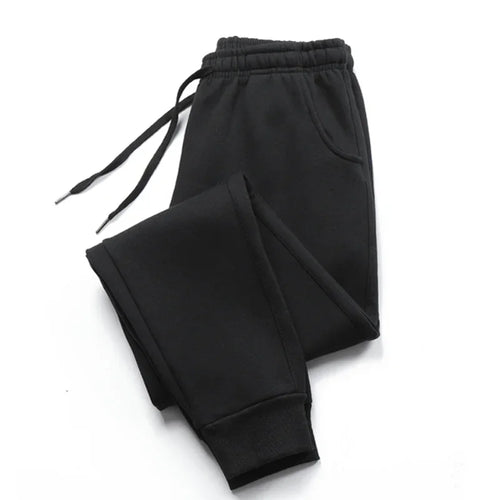 2023 calças compridas das mulheres dos homens outono e inverno casual velo sweatpants calças esportivas macias calças de jogging S-4XL