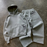 Conjunto Oversized Streetwear Masculino Bordado